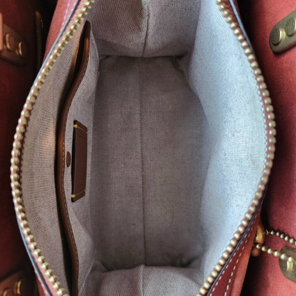 Coach Rogue Bag 25 In Signature Textile Jacquard With Embroidered Elephant - Picture 6 of 11